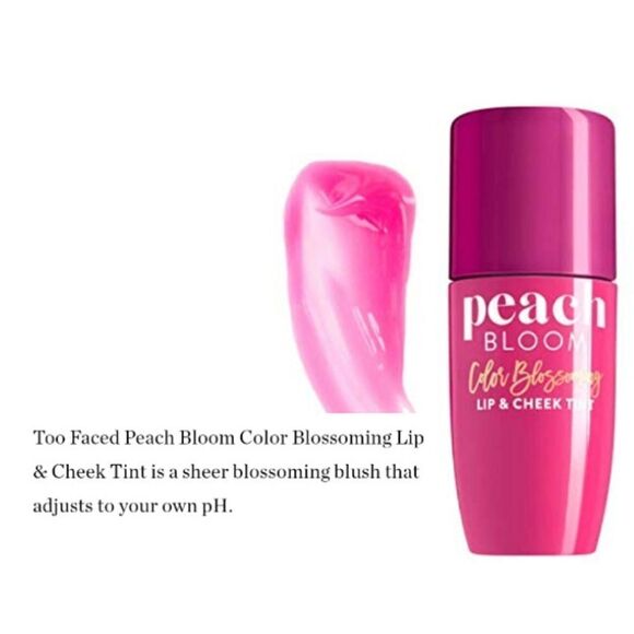 Too Faced PH Color Changing Guava Glow Lip & Cheek Tint-Bright Cotton Candy Pink - Picture 3 of 16